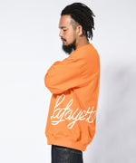 LFYT - SIDE PRINTED SCRIPT LOGO CREW SWEAT LA230702