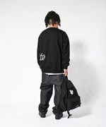 LFYT - SIDE PRINTED SCRIPT LOGO CREW SWEAT LA230702