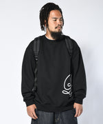 LFYT - SIDE PRINTED SCRIPT LOGO CREW SWEAT LA230702