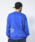 LFYT - SIDE PRINTED SCRIPT LOGO CREW SWEAT LA230702