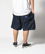 LFYT × LAKH - RECYCLED DENIM FUNCTIONAL TEN POCKETS CARGO SHORTS "REGULAR" SH-FTPC-LFYT NAVY