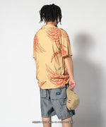 LFYT×僕のヒーローアカデミア - S/S SHIRT (ホークス) BEIGE LE230202