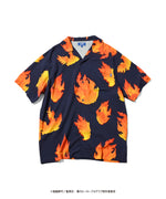 LFYT×僕のヒーローアカデミア - S/S SHIRT (エンデヴァー) NAVY LE230203