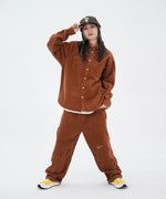 LFYT - DOUBLE KNEE CORDUROY PANTS LA251203