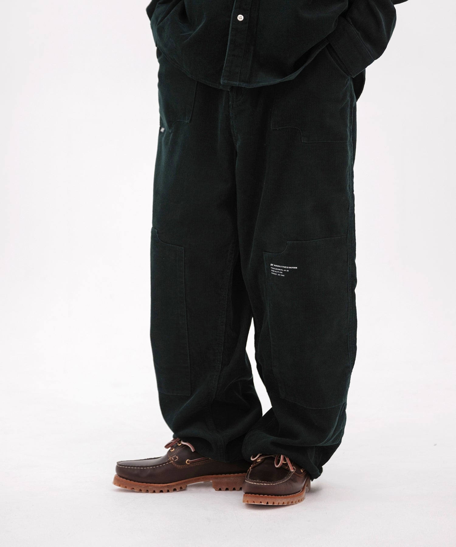 LFYT - DOUBLE KNEE CORDUROY PANTS LA251203