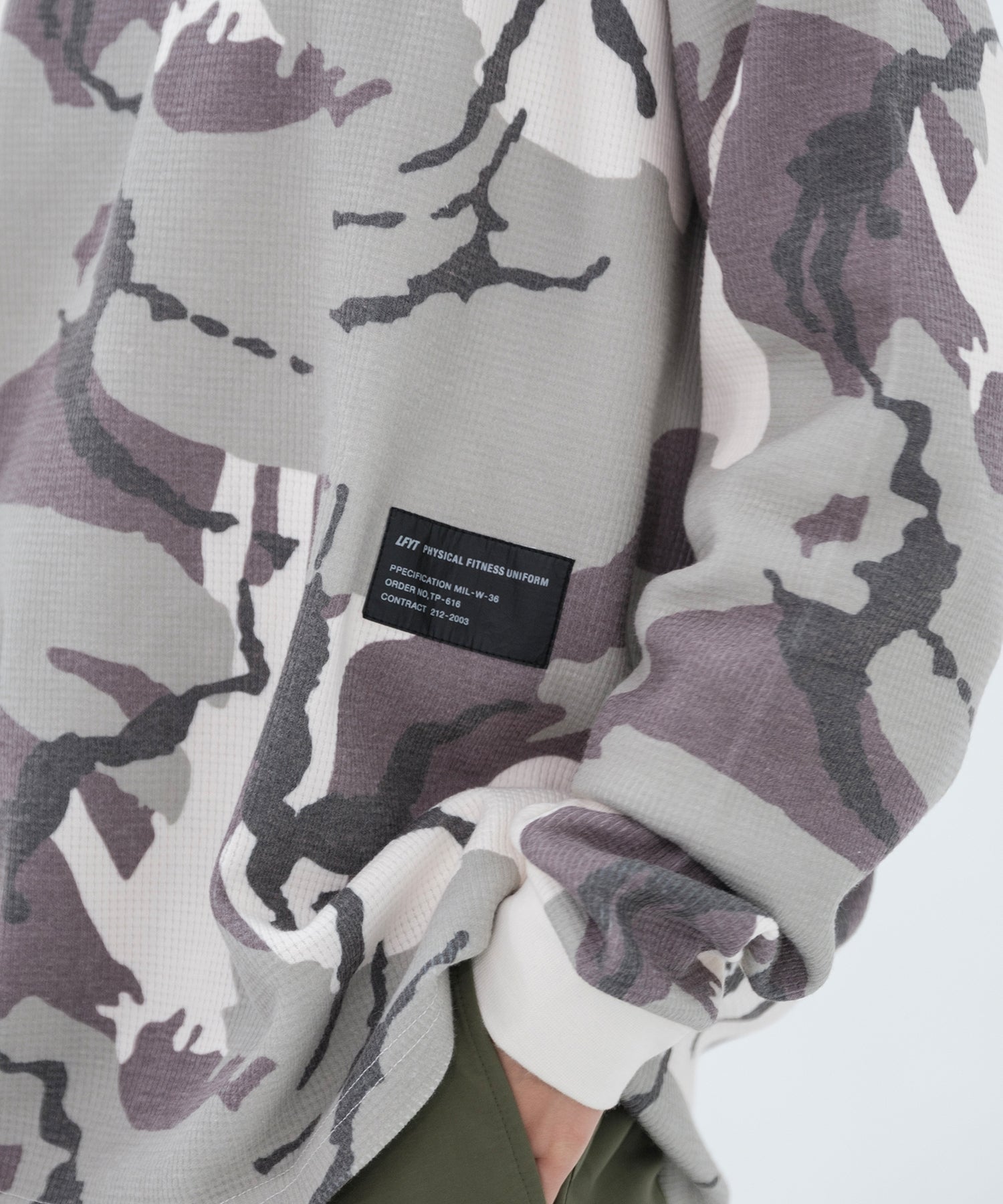 LFYT - WAFFLE THERMAL L/S TEE LA250104