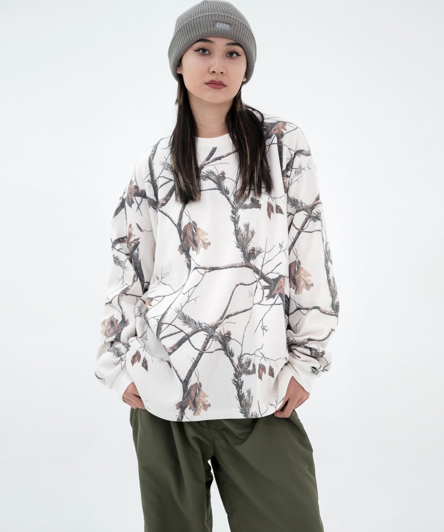 LFYT - WAFFLE THERMAL L/S TEE LA250104