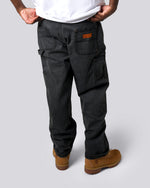 LFYT - BLACK DENIM PAINTER PANTS LA261102