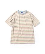 LFYT SCRIPT LOGO MULTI STRIPED TEE LS230122