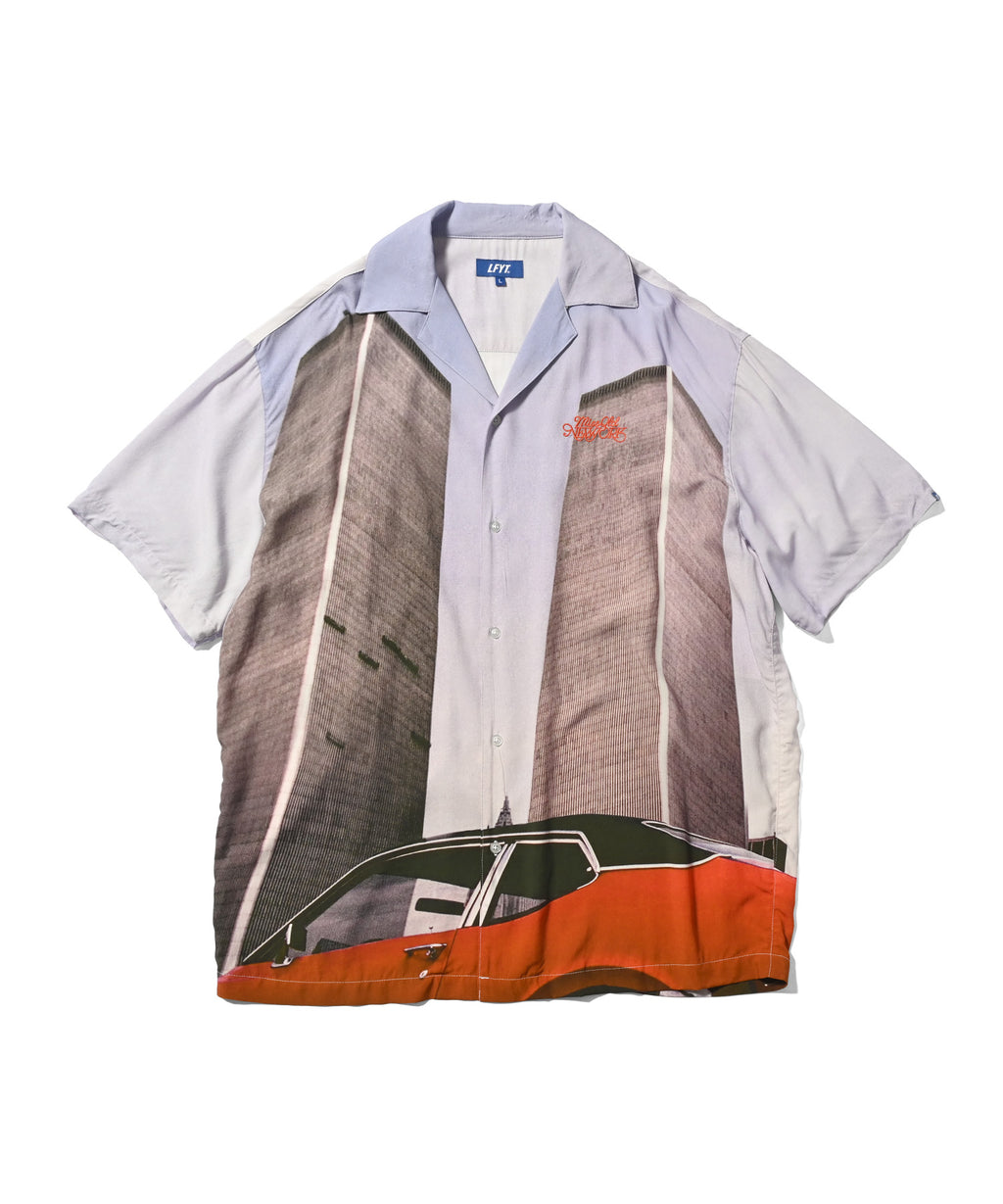 LFYT 舊紐約短袖襯衫 -70 年代 WTC- LS230206