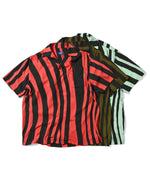 LFYT DISTORTED STRIPE S/S SHIRT LS230207