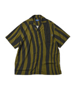 LFYT DISTORTED STRIPE S/S SHIRT LS230207