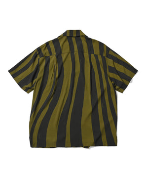 LFYT 扭曲條紋短袖襯衫 LS230207