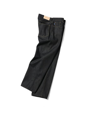 LFYT 5 口袋寬鬆牛仔褲靛藍 LS231102