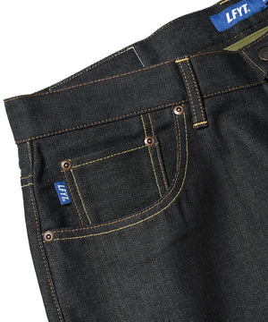 LFYT 5 口袋寬鬆牛仔褲靛藍 LS231102