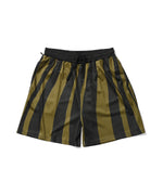 LFYT DISTORTED STRIPE MESH SHORTS LS231306