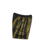 LFYT DISTORTED STRIPE MESH SHORTS LS231306