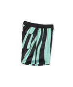 LFYT DISTORTED STRIPE MESH SHORTS LS231306