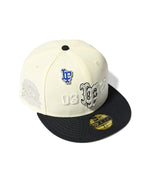 LFYT x NEW ERA LF LOGO 59FIFTY 20TH ANNIVERSARY LS231405 NATURAL×NAVY