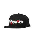 LFYT x NEW ERA Lafayette ROSE LOGO 59FIFTY LS231409 BLACK