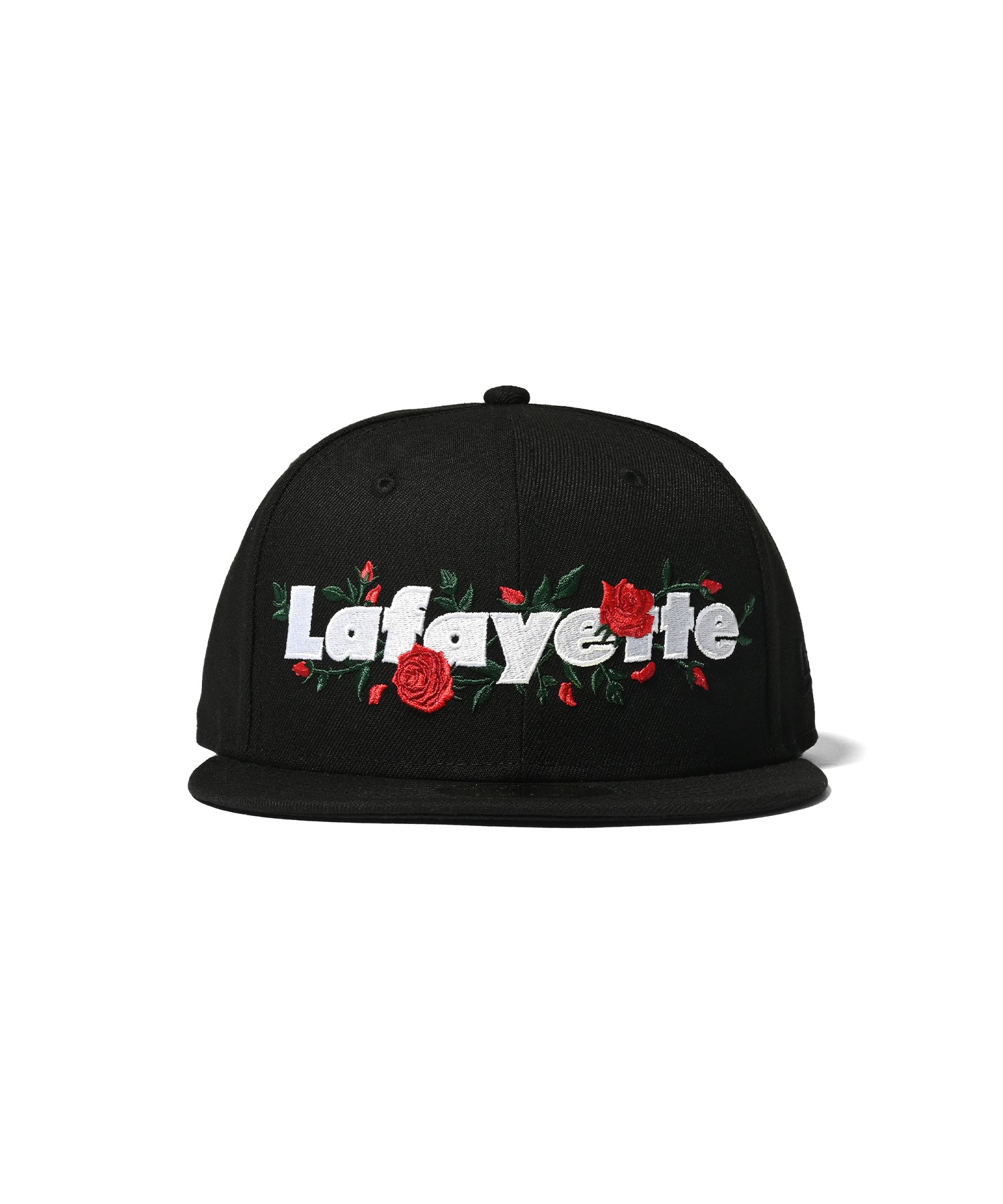 LFYT x NEW ERA 老佛爺玫瑰標誌 59FIFTY LS231409 黑色