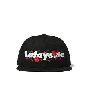 LFYT x NEW ERA Lafayette ROSE LOGO 59FIFTY LS231409 BLACK