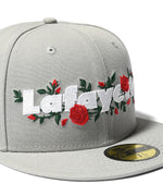 LFYT x NEW ERA Lafayette ROSE LOGO 59FIFTY LS231409 GRAY