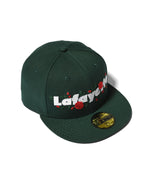 LFYT x NEW ERA 老佛爺玫瑰標誌 59FIFTY LS231409 綠色