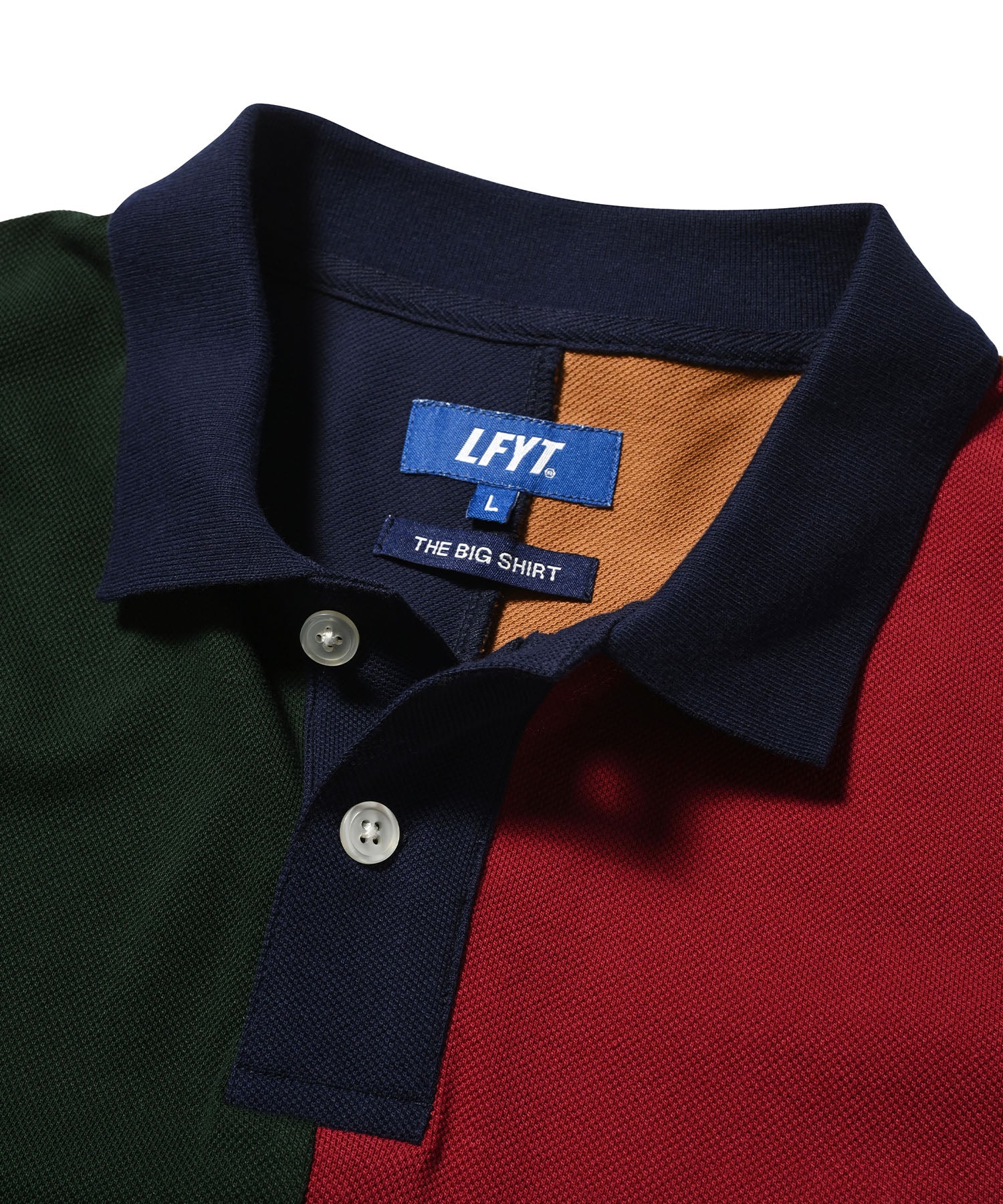 LFYT - COLLEGE COLOR BIG POLO LS240301