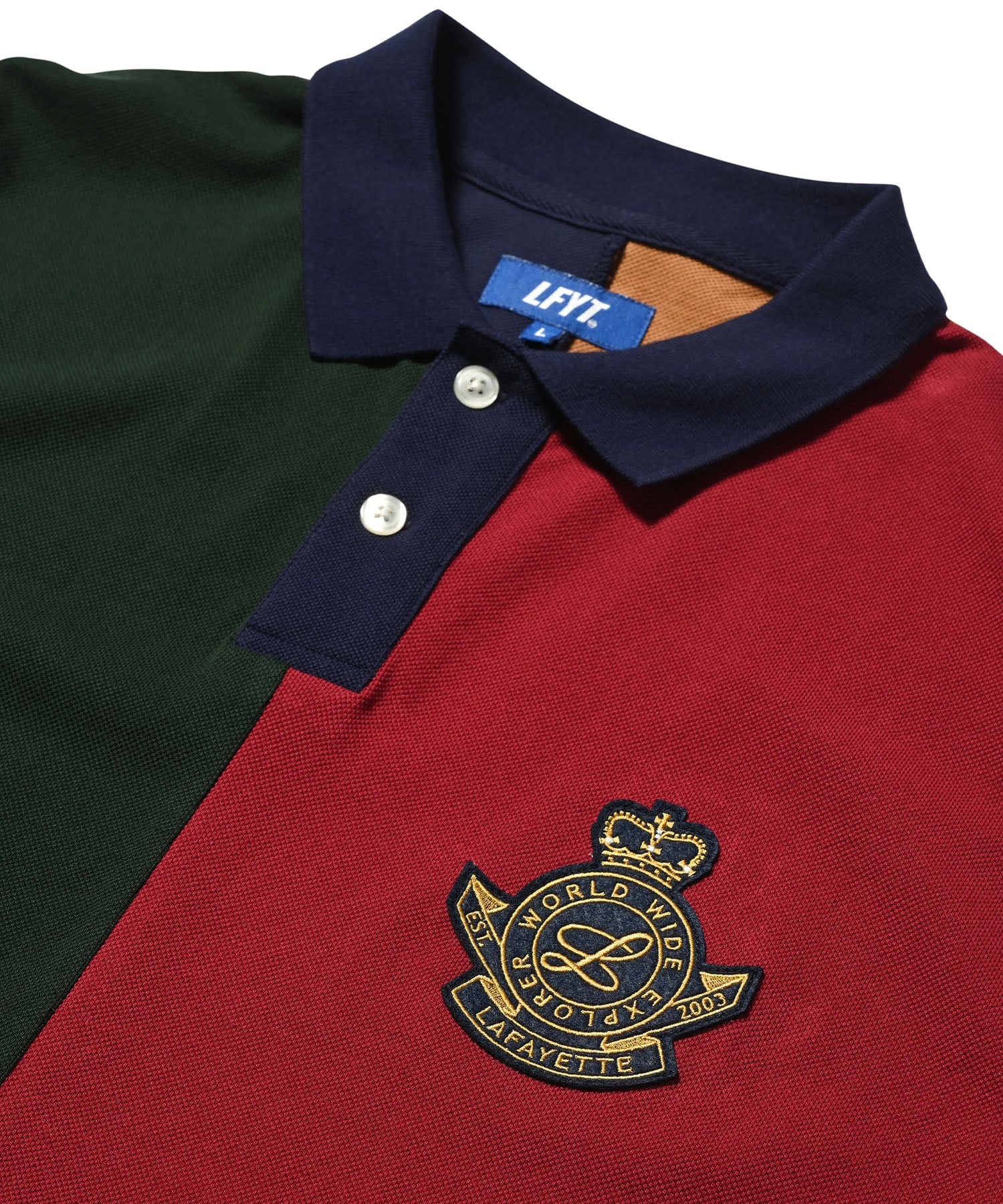 LFYT - COLLEGE COLOR BIG POLO LS240301