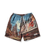 LFYT - OLD NEW YORK SHORTS -70s TIMES SQUARE - LS241303