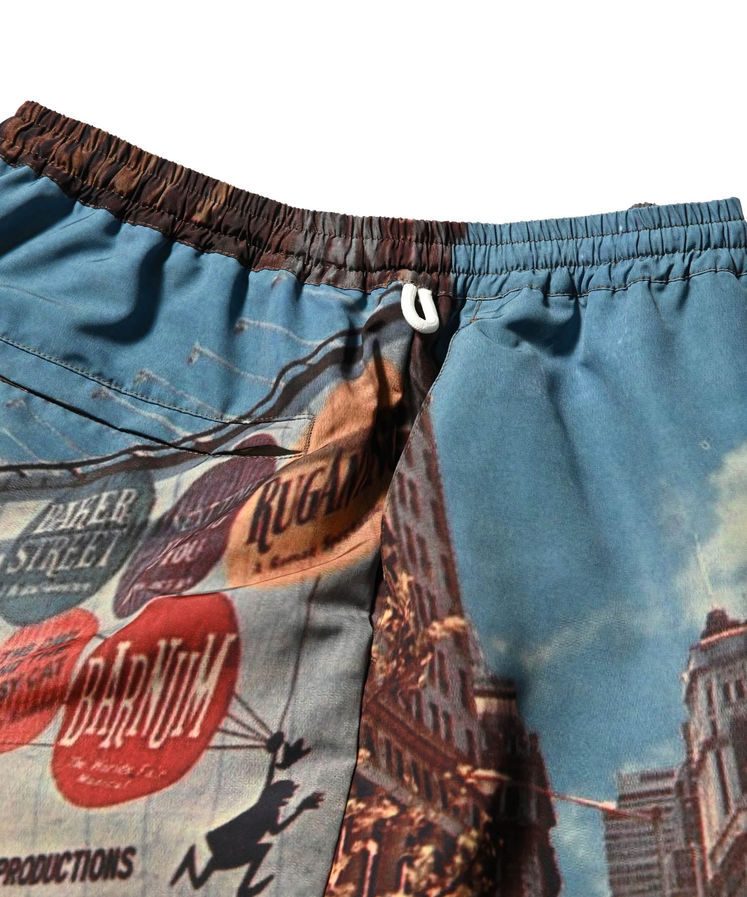 LFYT - OLD NEW YORK SHORTS -70s TIMES SQUARE - LS241303