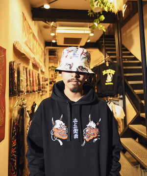 LFYT × THREE TIDES - ICHIBAY HANNYA BUCKET HAT LE231429