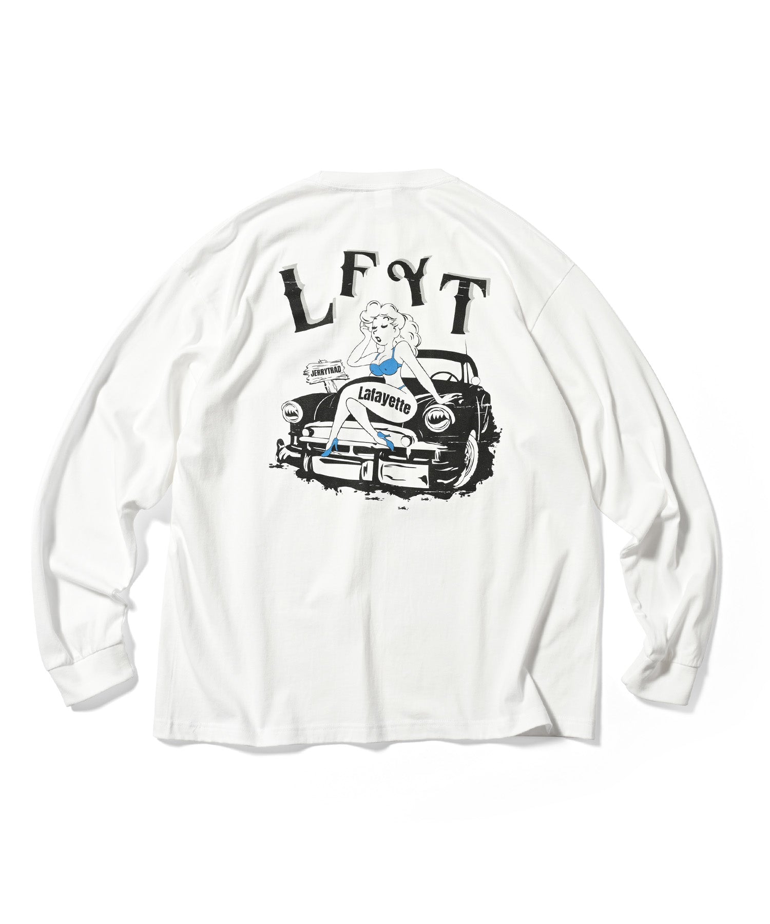 LFYT × JERRYTRAD - PINUP GIRL GM L/S TEE LE230162
