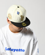 LFYT x NEW ERA LF LOGO 59FIFTY 20TH ANNIVERSARY LS231405 NATURAL×BLACK