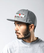 LFYT x NEW ERA 老佛爺玫瑰標誌 59FIFTY LS231409 灰色