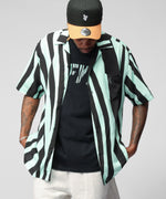 LFYT DISTORTED STRIPE S/S SHIRT LS230207