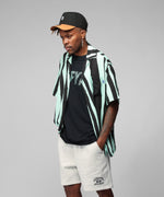 LFYT DISTORTED STRIPE S/S SHIRT LS230207