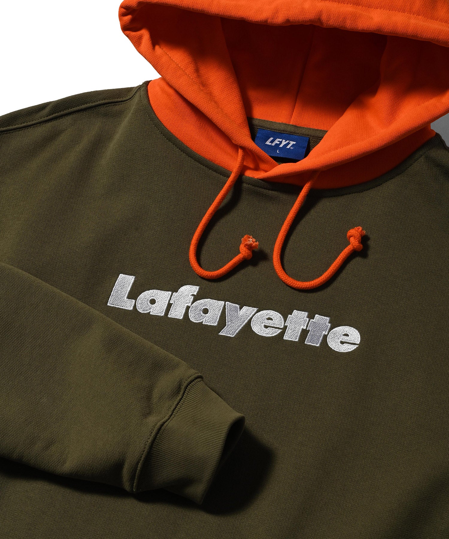 LFYT - Lafayette LOGO 2TONE HOODIE LE240501
