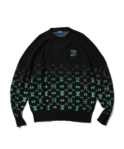 LFYT × EL REIGN - MONOGRAM LF LOGO GRADATION KNIT LE240401