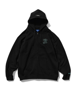 LFYT × EL REIGN - MONOGRAM LF LOGO ZIP HOODIE LE240506