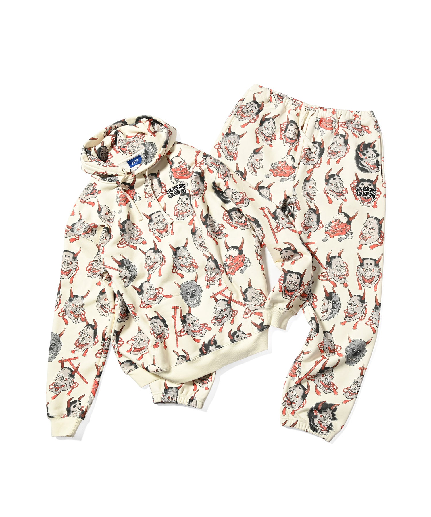 LFYT×THREE TIDES TATTOO - ICHIBAY HANNYA HOODIE LE250506