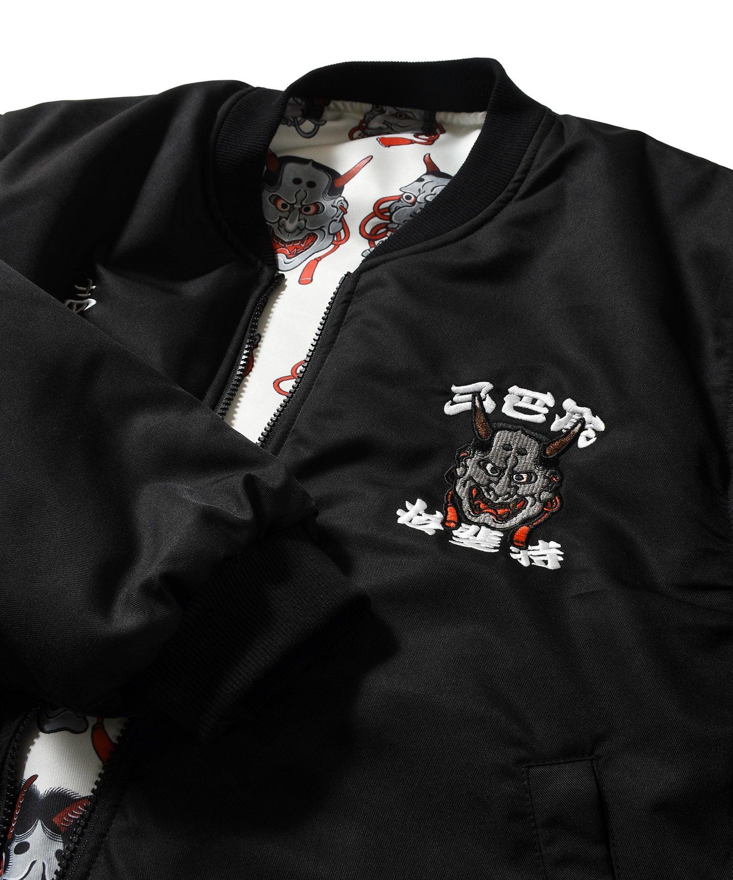 LFYT×THREE TIDES TATTOO - ICHIBAY HANNYA MA-1 JACKET LE251003