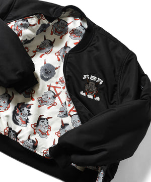 LFYT×THREE TIDES TATTOO - ICHIBAY HANNYA MA-1 JACKET LE251003