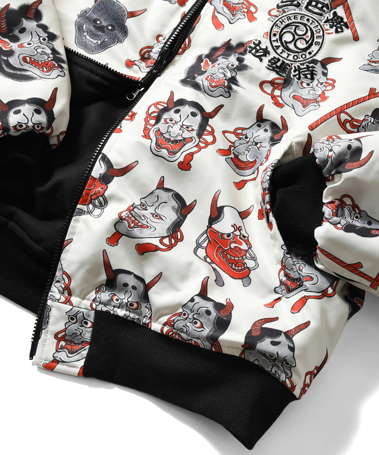 LFYT×THREE TIDES TATTOO - ICHIBAY HANNYA MA-1 JACKET LE251003