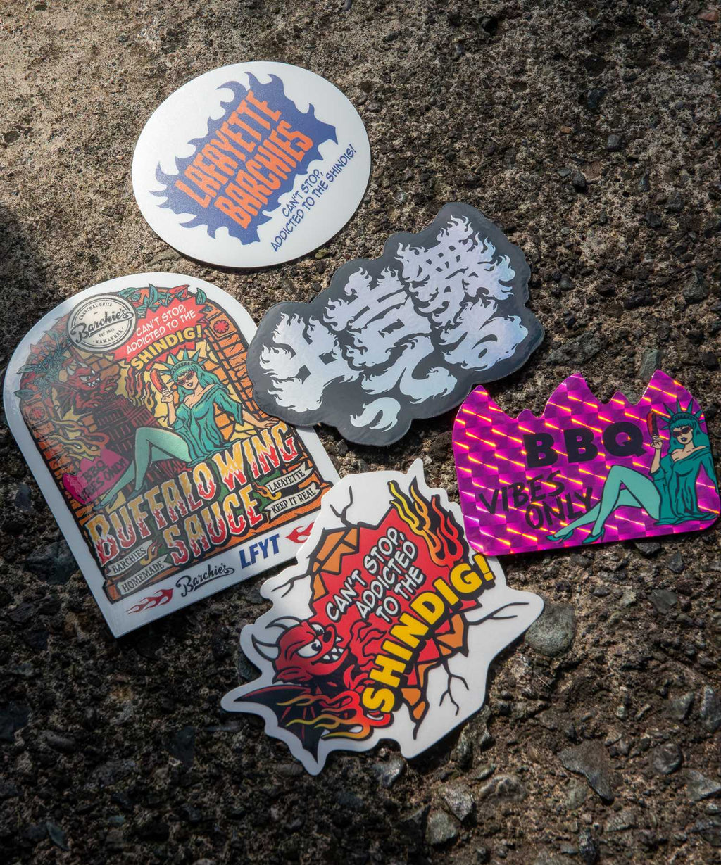 LFYT×Barchie's - STICKER PACK [5pcs] LS261704