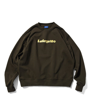 LFYT × CRASTY - LOGO CREWNECK SWEATSHIRT LE240702