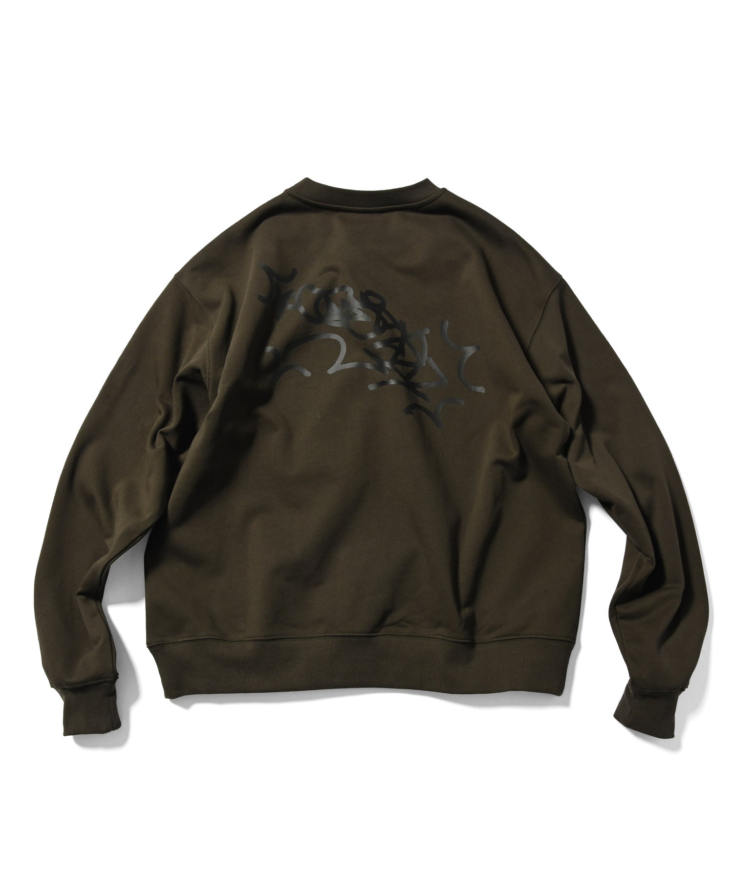 LFYT × CRASTY - LOGO CREWNECK SWEATSHIRT LE240702