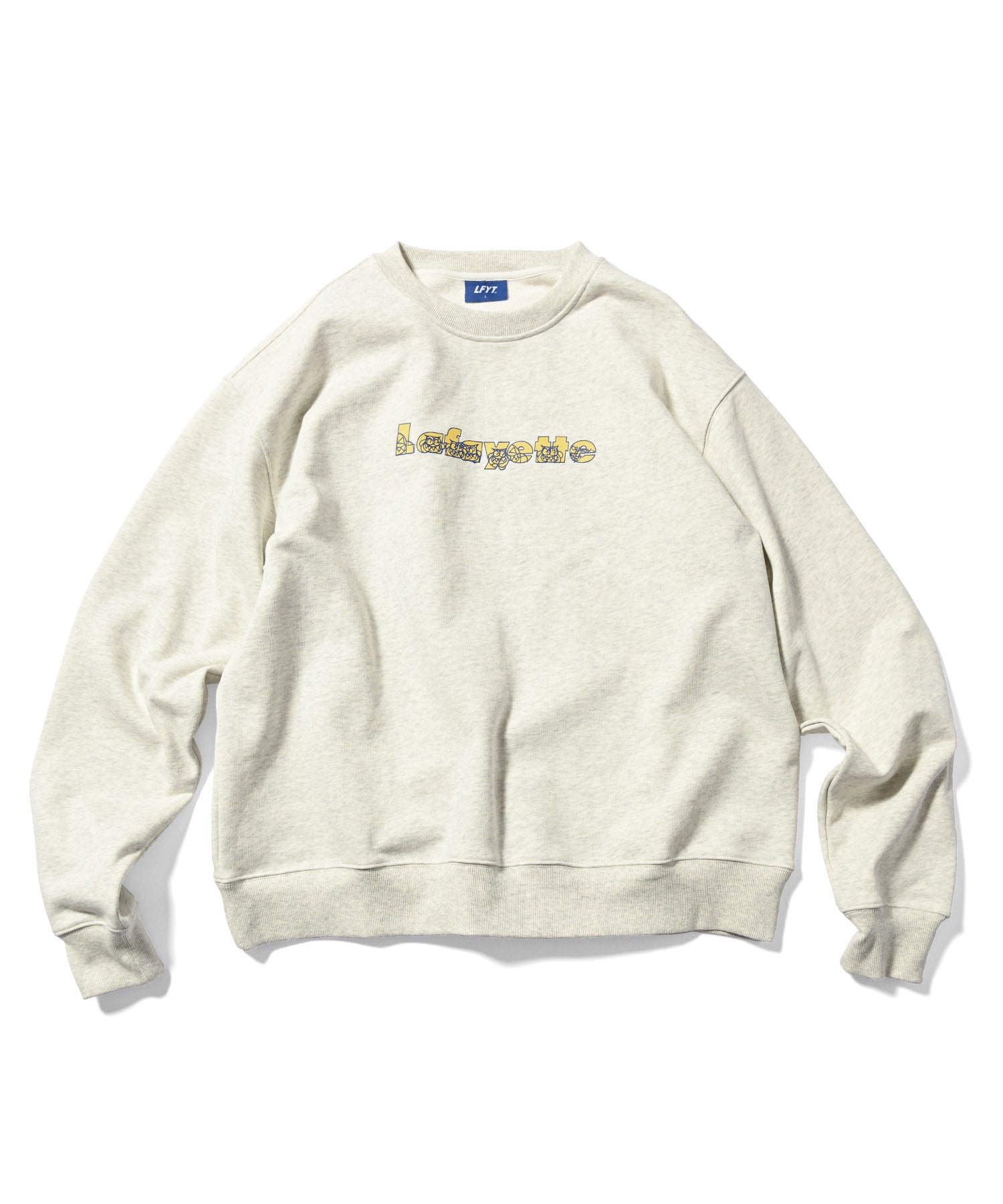 LFYT × CRASTY - LOGO CREWNECK SWEATSHIRT LE240702