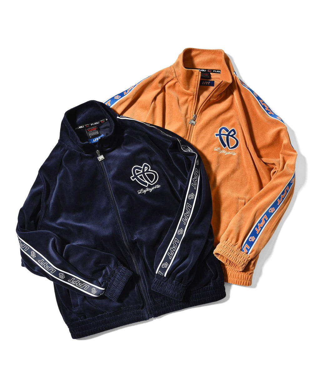 LFYT × FUBU - VELOUR TRACK JACKET LE251002